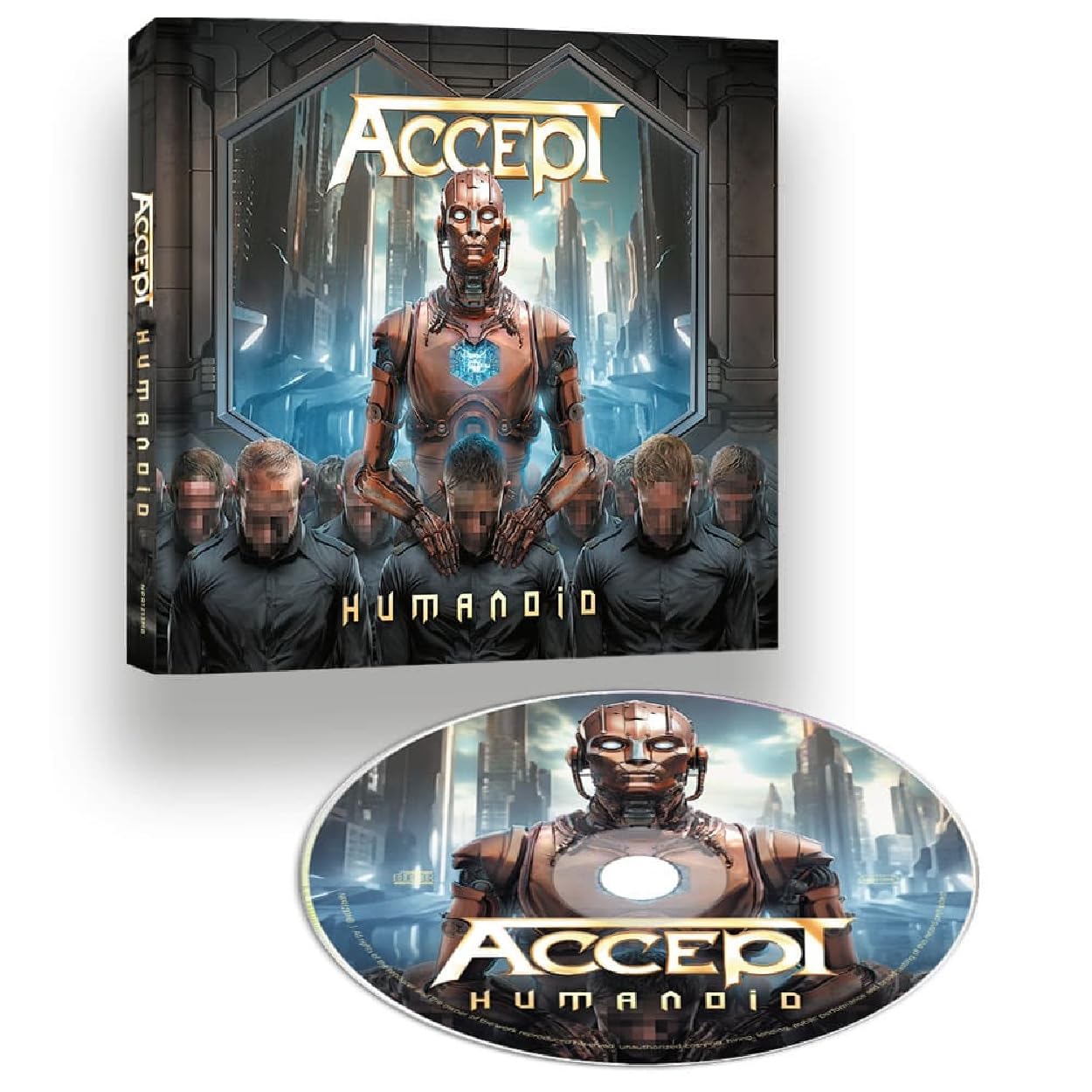 ACCEPT - HUMANOID media book CD