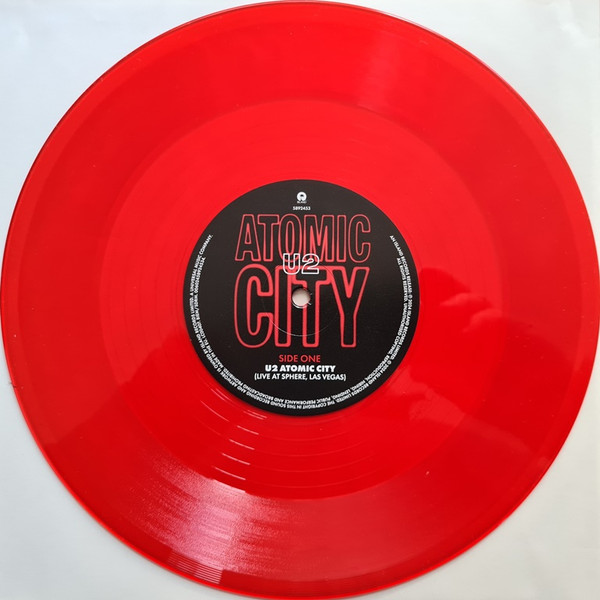 U2 - ATOMIC CITY RSD 2024 ltd coloured vinyl 10"S - Slika 2