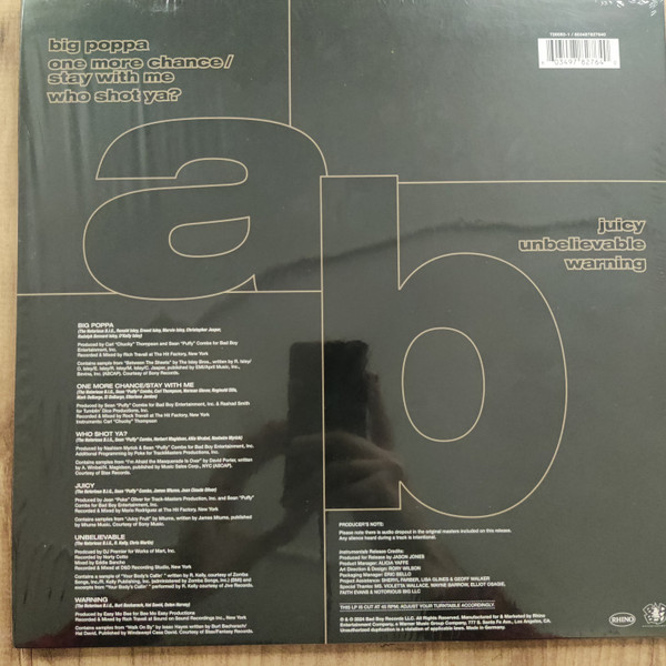 NOTORIOUS B.I.G. - READY TO DIE: Instrumental RSD 2024 LP - Slika 2