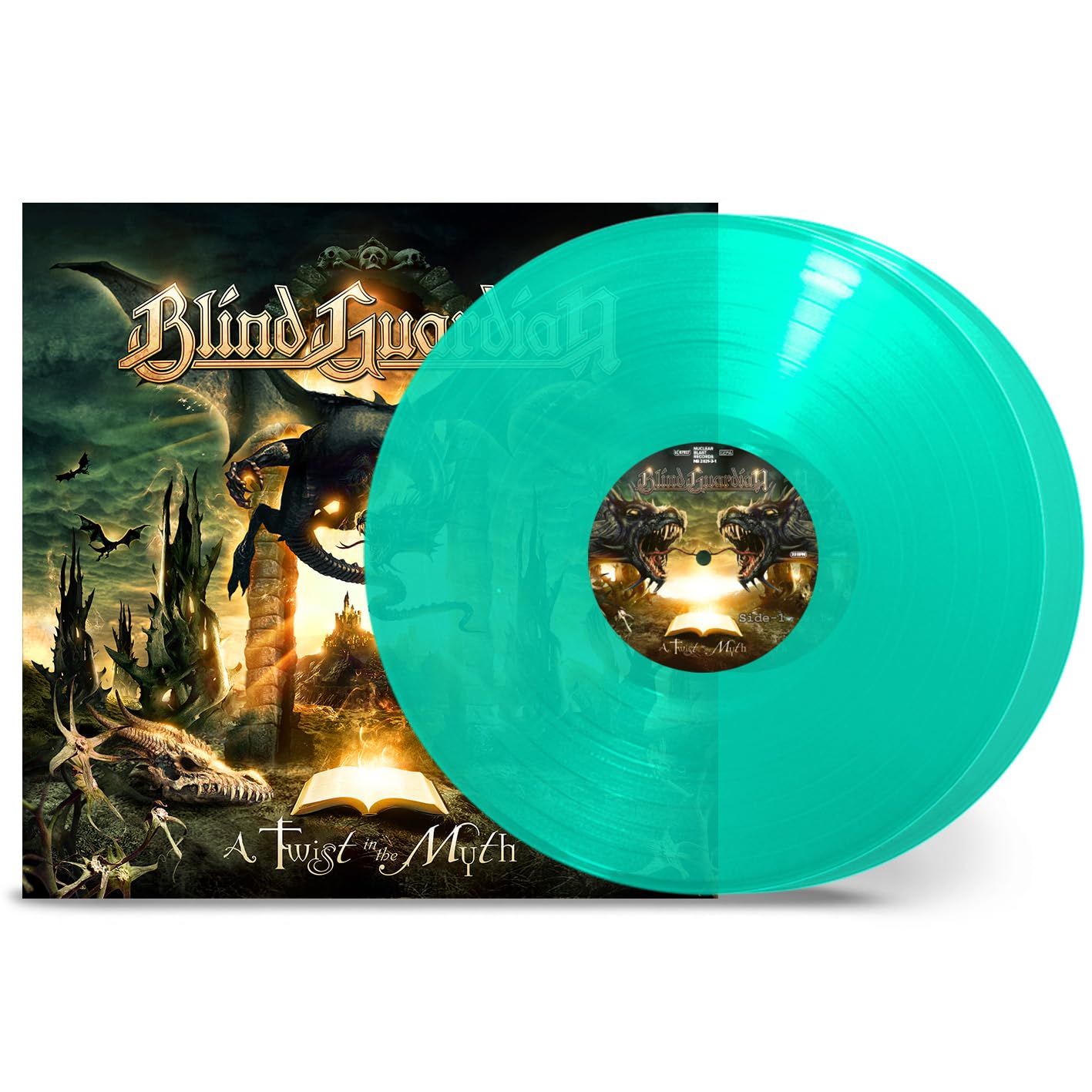 BLIND GUARDIAN - A TWIST IN THE MYTH mint green vinyl LP2