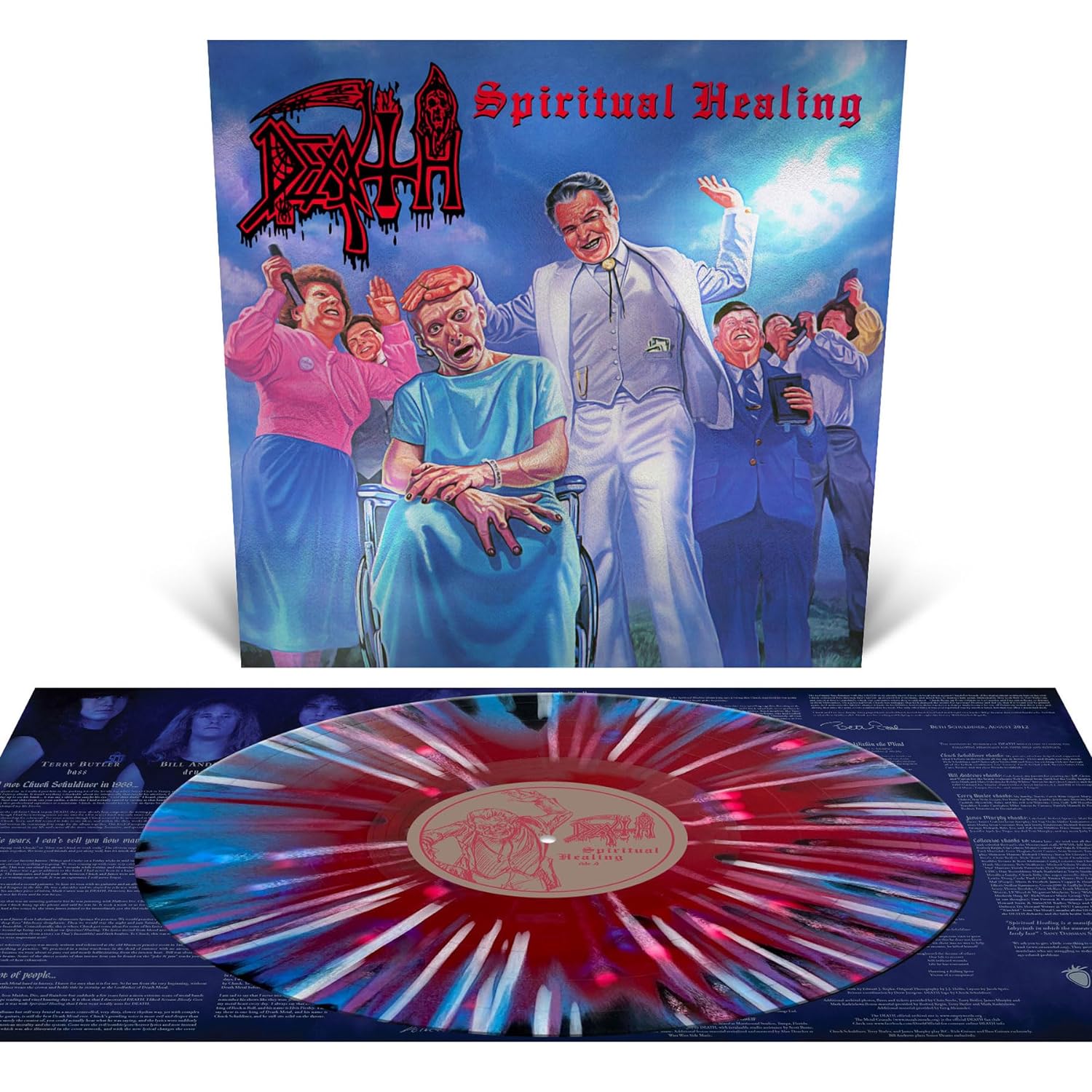 DEATH - SPIRITUAL HEALING coloured vinyl LP