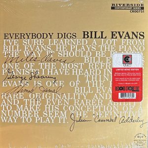 EVANS BILL - EVERYBODY DIGS l RSD 2024 ltd mono viny LP