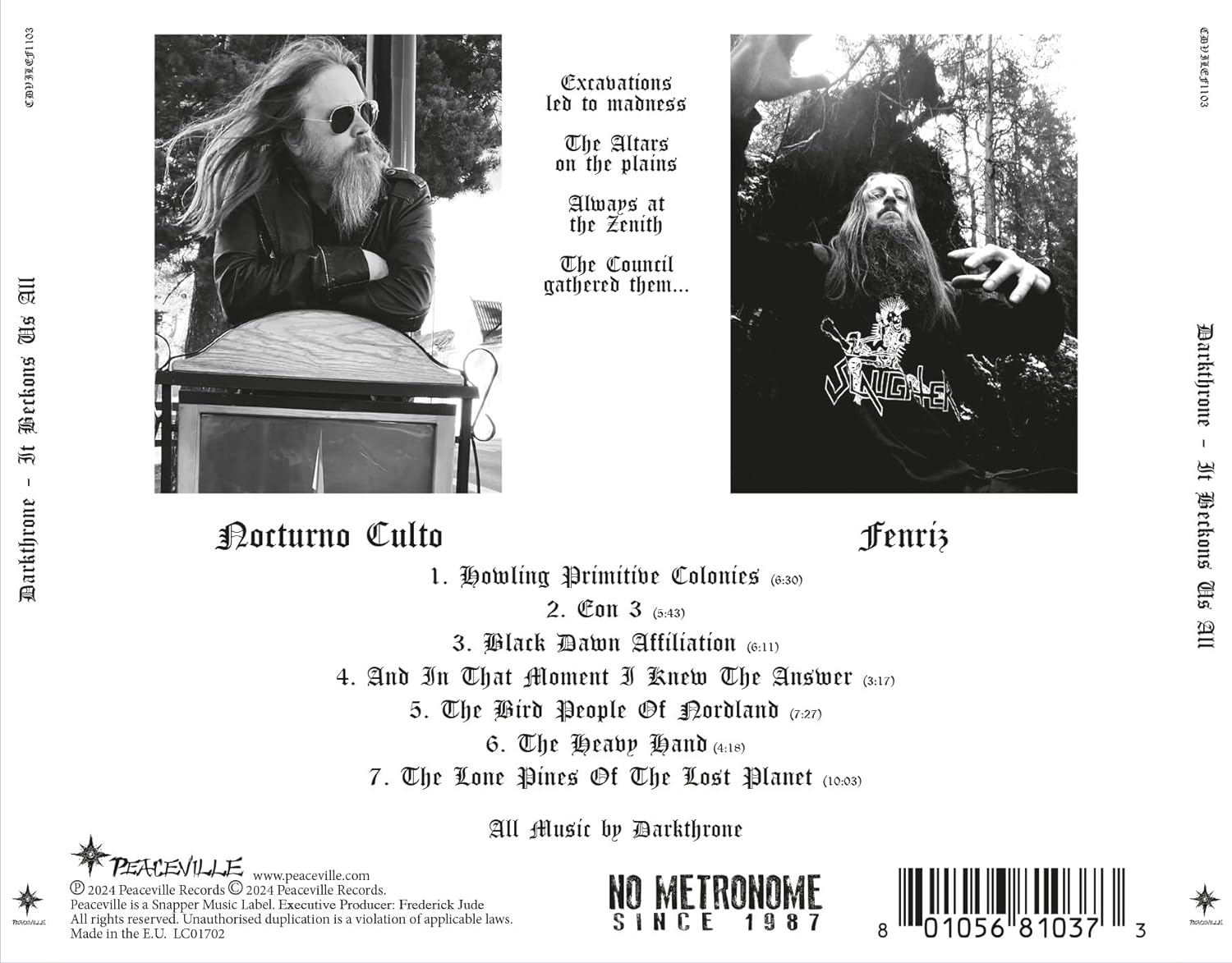 DARKTHRONE - IT BECKONS US ALL CD - Slika 2