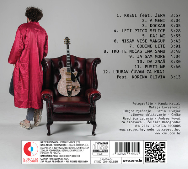 DUVNJAK DARIO - NISAM VIŠE MANGUP CD - Slika 2