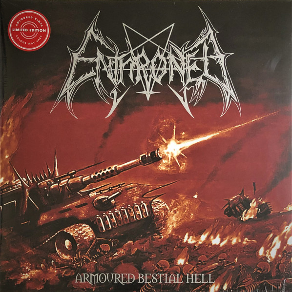 ENTHRONED - ARMOURED BESTIAL HELL spletter vinyl LP