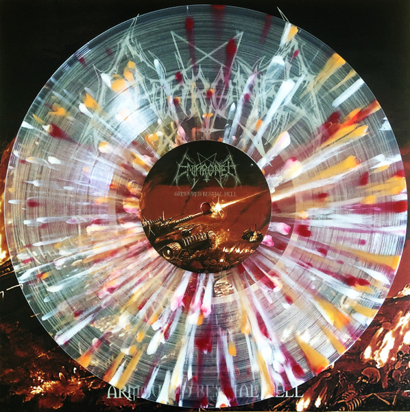 ENTHRONED - ARMOURED BESTIAL HELL spletter vinyl LP - Image 2