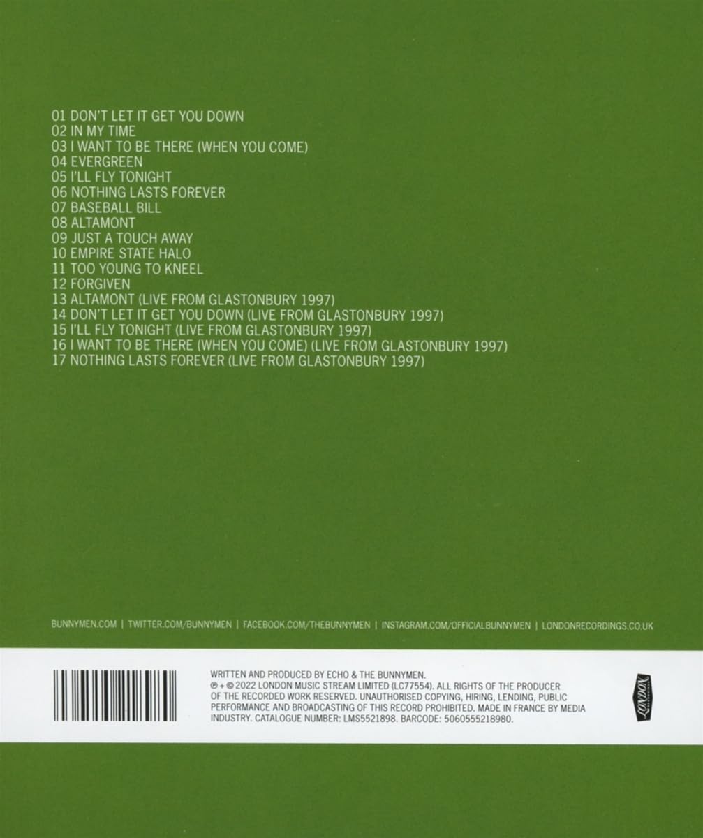 ECHO & BUNNYMEN - EVERGREEN CD - Slika 2
