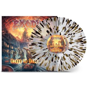 EXODUS - BLOODIN BLOOD OUT clear gold splatter vinyl LP2