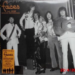 FACES - BBC SESSION RECORDINGS RSD 2024 clear vinyl LP