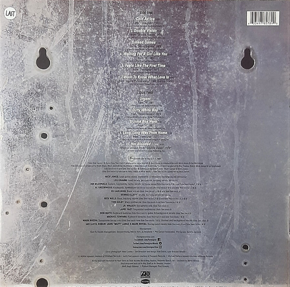 FOREIGNER - RECORDS...LP - Slika 3