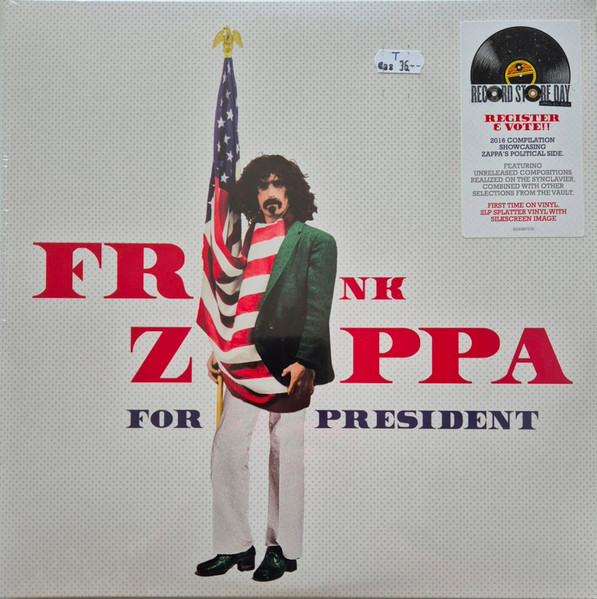 ZAPPA FRANK - FOR PRESIDENT RSD 2024 splatter vinyl LP2