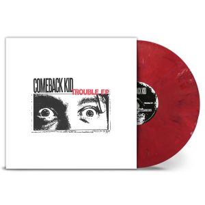 COMEBACK KID - TROUBLE EP  white/red//black marbled vinyl LP