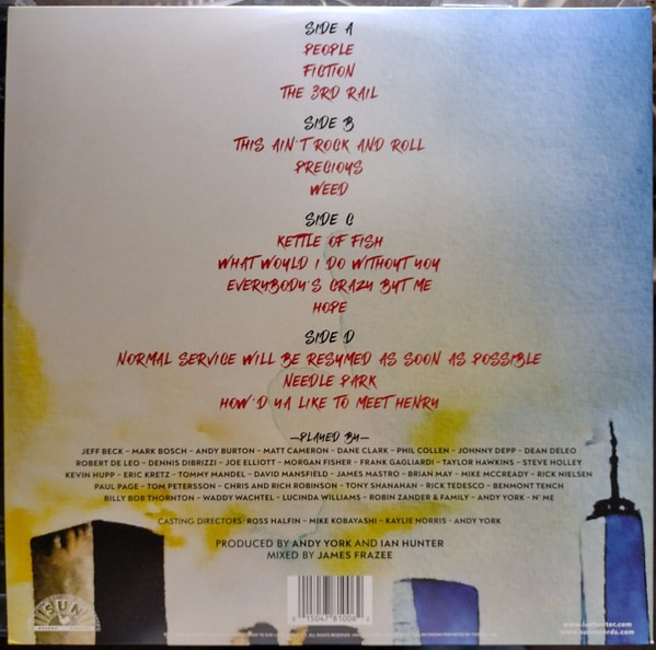 HUNTER IAN - DEFIANCE PART 2 FICTION RSD 2024 yellow vinyl LP2 - Slika 2