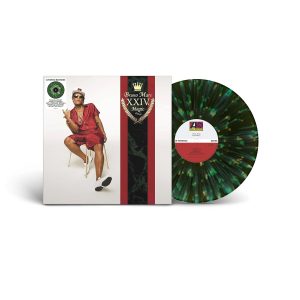 MARS BRUNO - 24K MAGIC ltd translucent forest green vinyl  LP