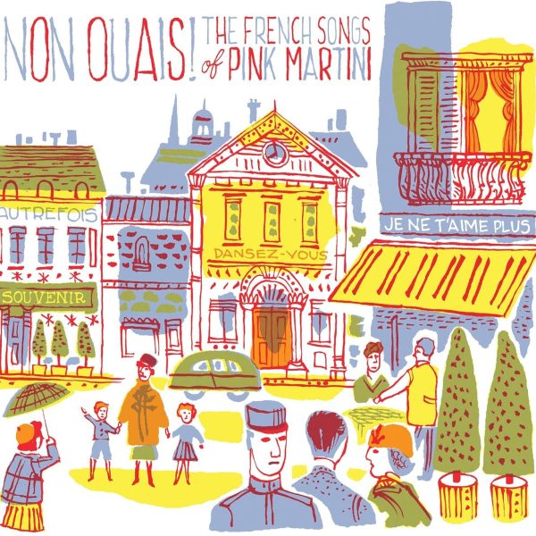 PINK MARTINI - NON QAUIS / FRANCH SONG colored vinyl LP
