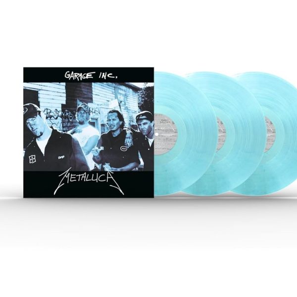 METALLICA - GARAGE INC ltd fade to blue vinyl LP3