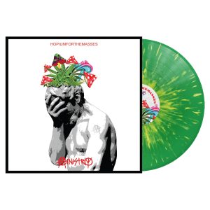 MINISTRY - HOPIUMFORTHEMASSES ltd green yellow vinyl LP