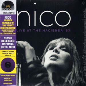 NICO - LIVE AT THE HACIENDA 82 RSD 2024 crystal clear purple vinyl LP