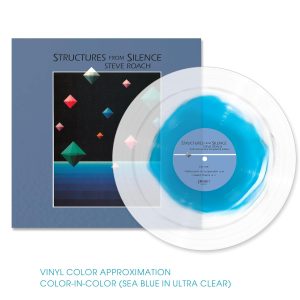 ROACH STEVE - STRUCTURES FROM SILENCE deep blue vinyl LP