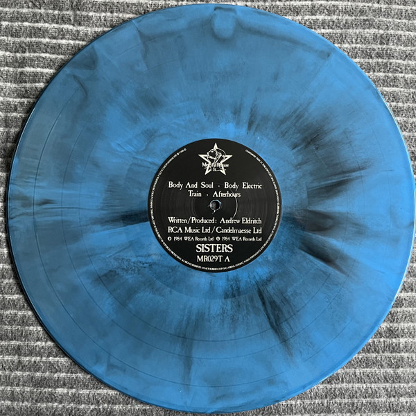 SISTERS OF MERCY - BODY AND SOUL/WALK AWAY RSD 2024 blue smoke vinyl 12''EP - Slika 2