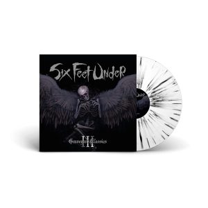 SIX FEET UNDER - GRAVEYARD CLASSICS III white/black splatter vinyl LP