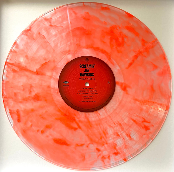 HAWKINS SCREAMIN JAY - WHAT THAT IS orange splattered vinyl LP - Slika 2