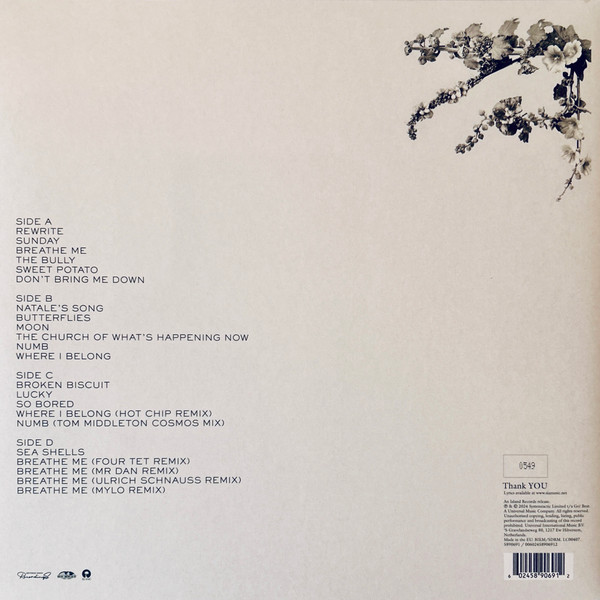 SIA - COLOUR THE SMALL ONE RSD 2024 ltd transparent vinyl LP2 - Slika 3