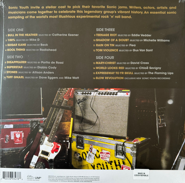 SONIC YOUTH - HITS ARE FOR SQUARES RSD 2024 gold nugget vinyl LP2 - Slika 2