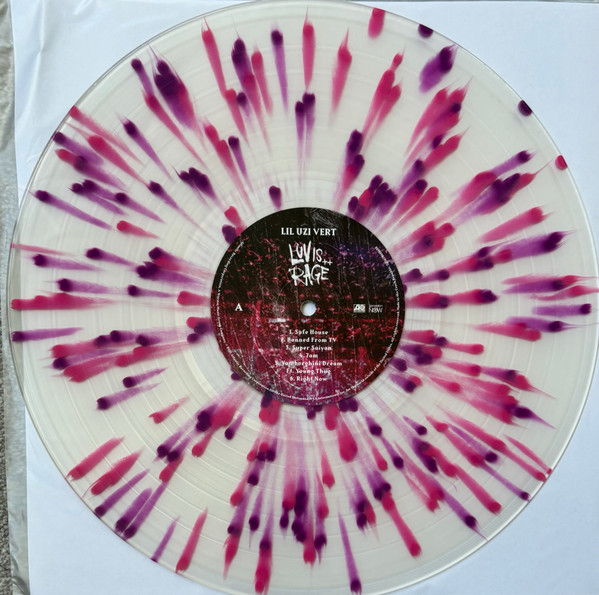 UZI VERT LIL - LUV IS RAGE RSD 2024 spletter vinyl LP - Slika 2