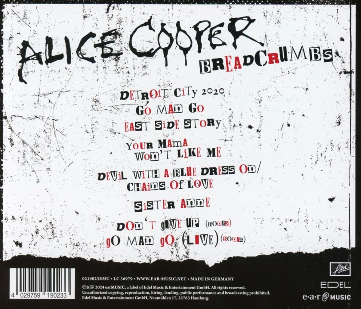 COOPER ALICE - BREADCRUMBS CD - Image 2