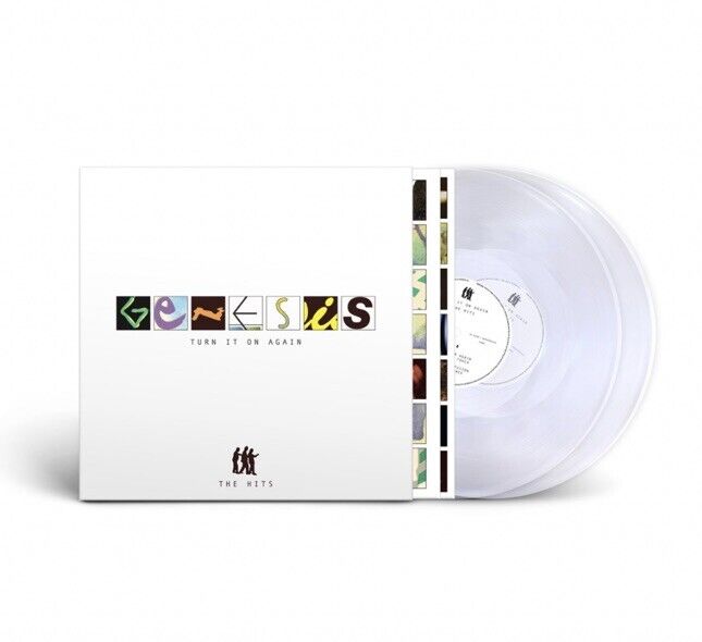 GENESIS - TURN IT ON AGAIN:THE HITS clear vinyl LP2