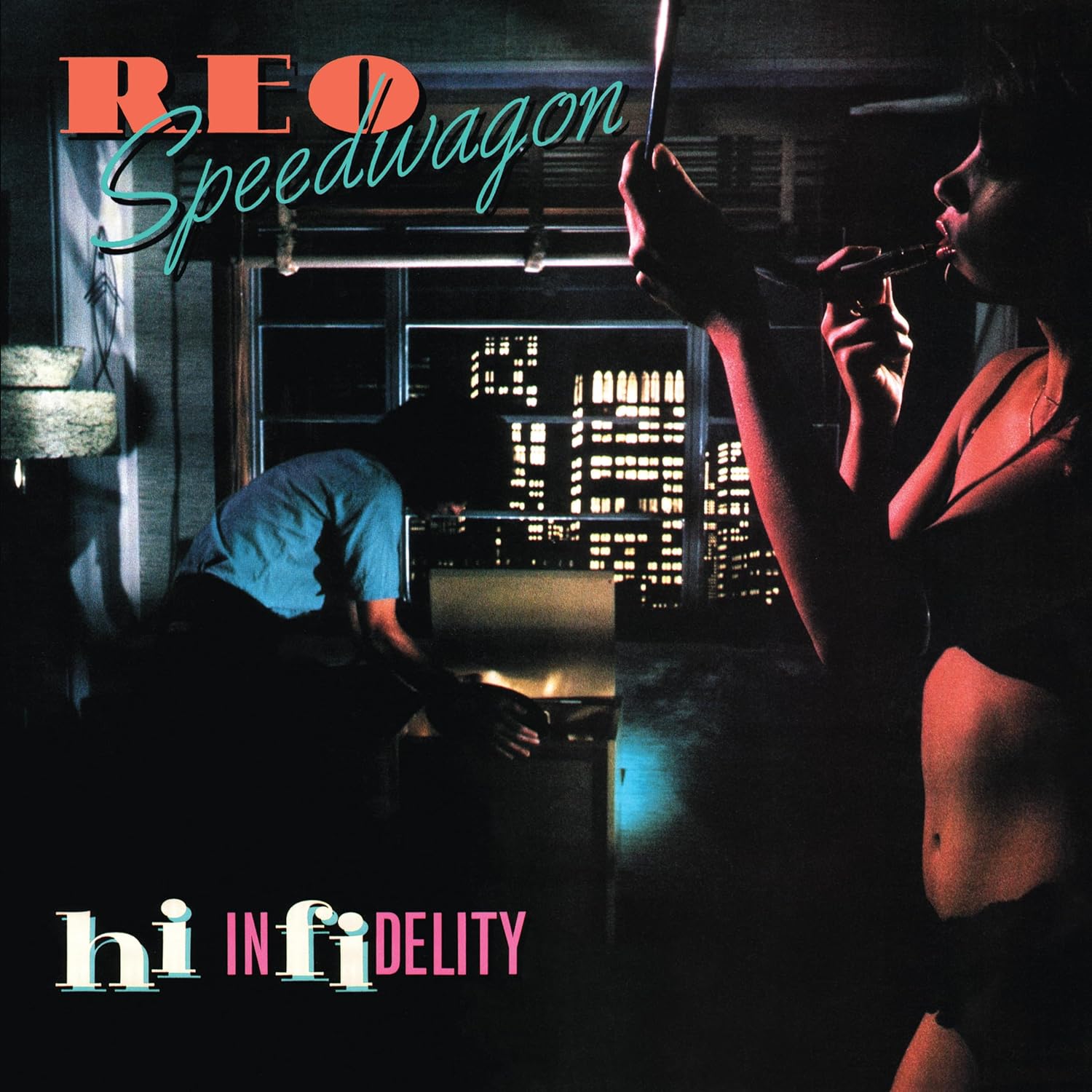 REO SPEEDWAGON - HI INFIDELITY sea glass coloured vinyl LP - Slika 2