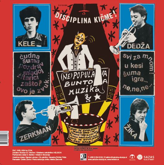 Disciplina Kičme !* – Svi Za Mnom LP (reizdanje Helidon) - Slika 2