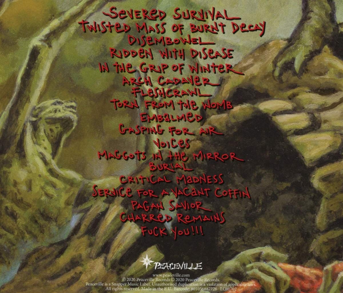 AUTOPSY - LIVE IN CHICAGO CD - Slika 2