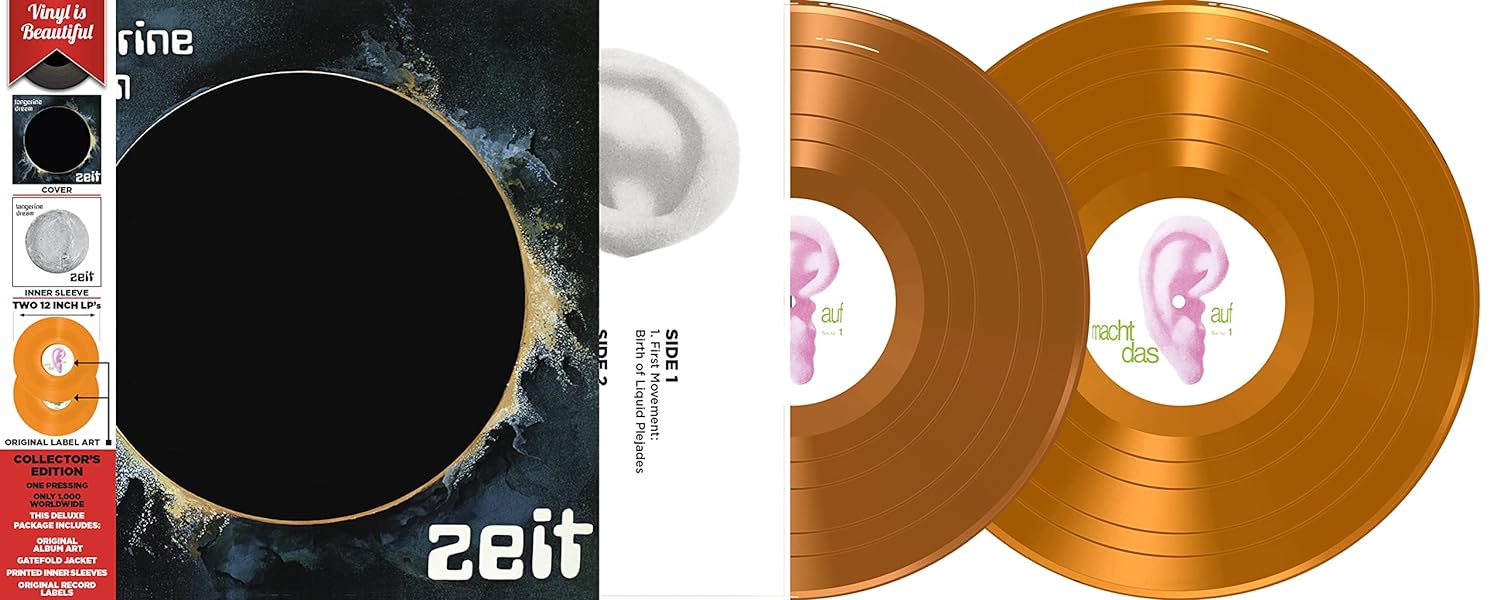 TANGERINE DREAM - ZEIT ltd deluxe vinyl LP2