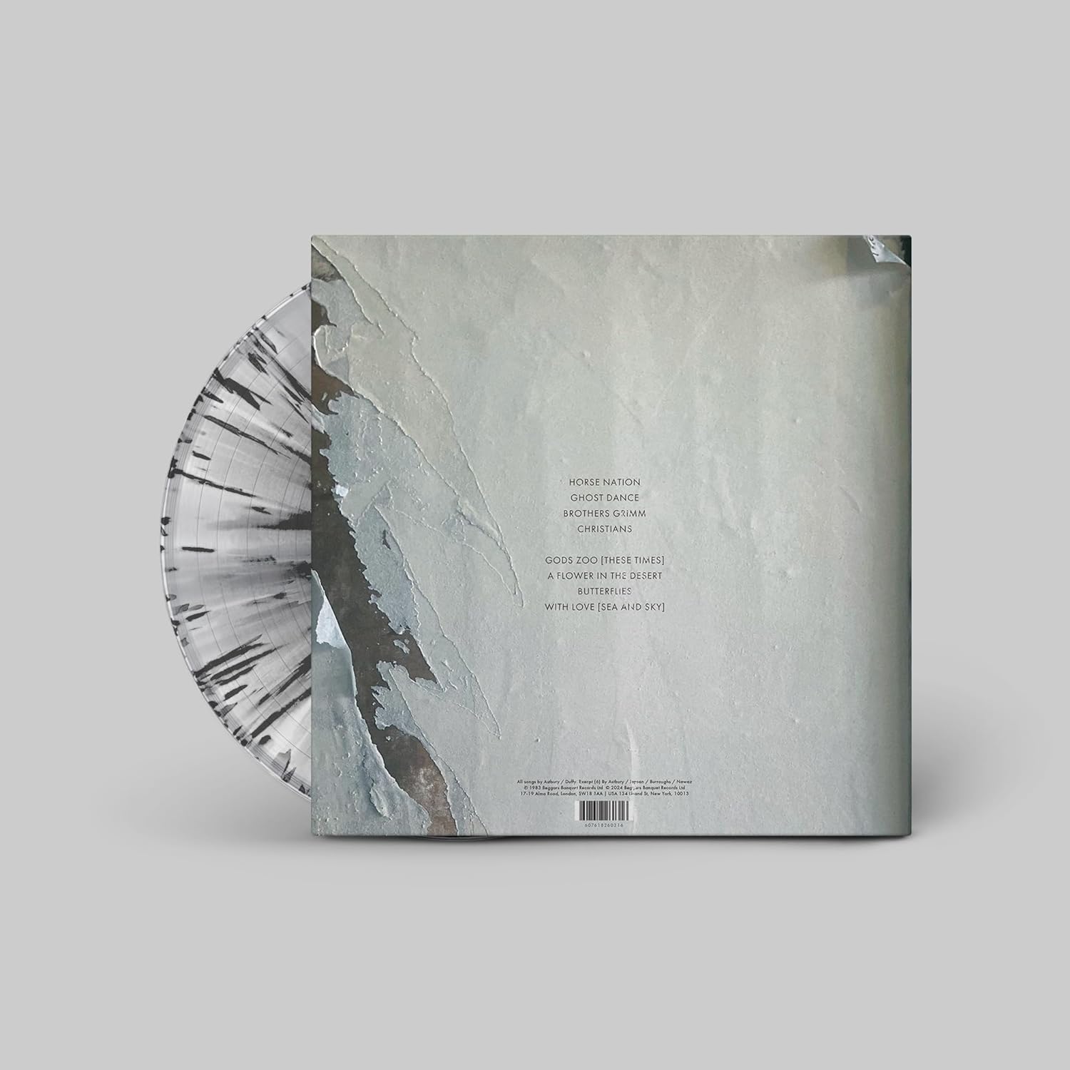 DEATH CULT - PARADISE NOW splattered clear vinyl LP - Slika 2