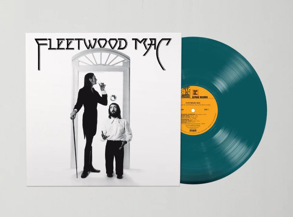 FLEETWOOD MAC - FLEETWOOD MAC sea blue vinyl LP