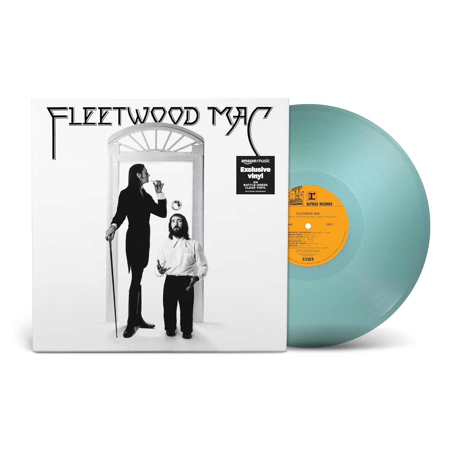 FLEETWOOD MAC - FLEETWOOD MAC bottle green clear vinyl LP