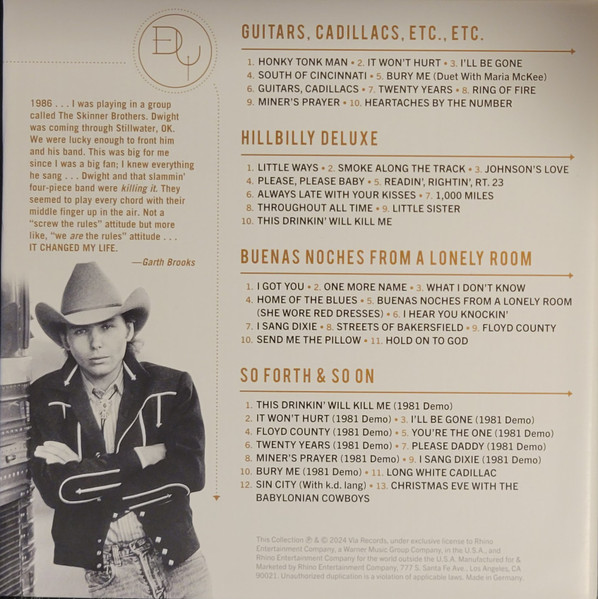 YOAKAM DWIGHT - BEGINNING AND THEN SOME RSD 2024 CD4 - Slika 2