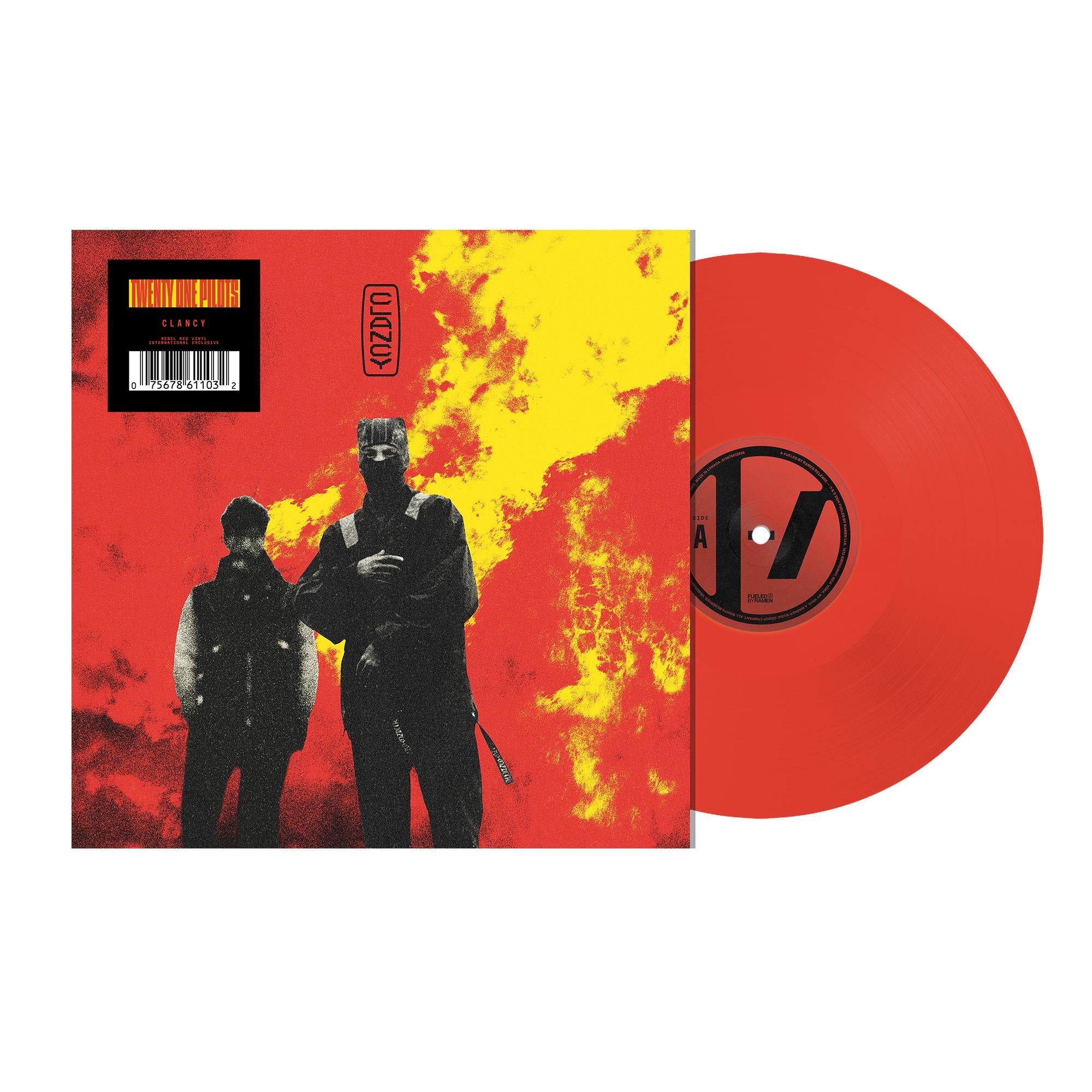 TWENTY ONE PILOTS - CLANCY rebel red vinyl LP