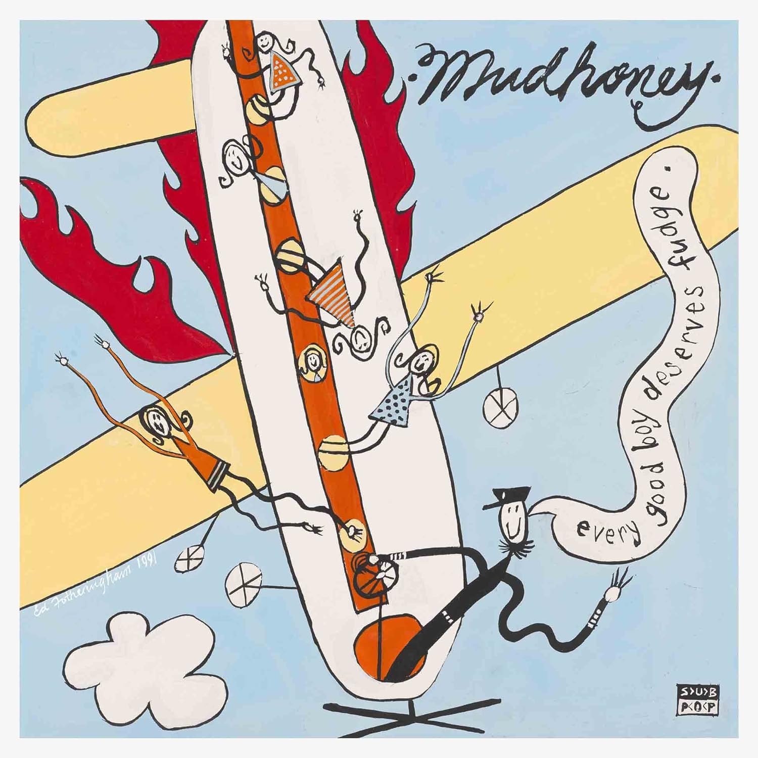 MUDHONEY - EVERY GOOD BOY DESERVES FUDGE ltd colored vinyl LP2