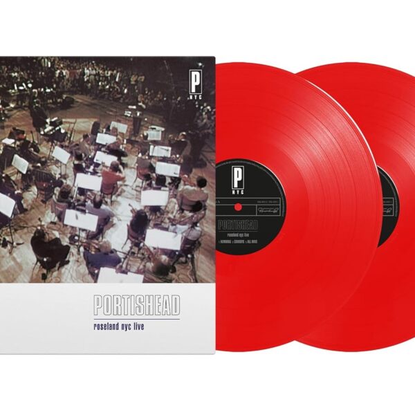 PORTISHEAD - ROSELAND NYC LIVE 25th anniversary red vinyl LP2