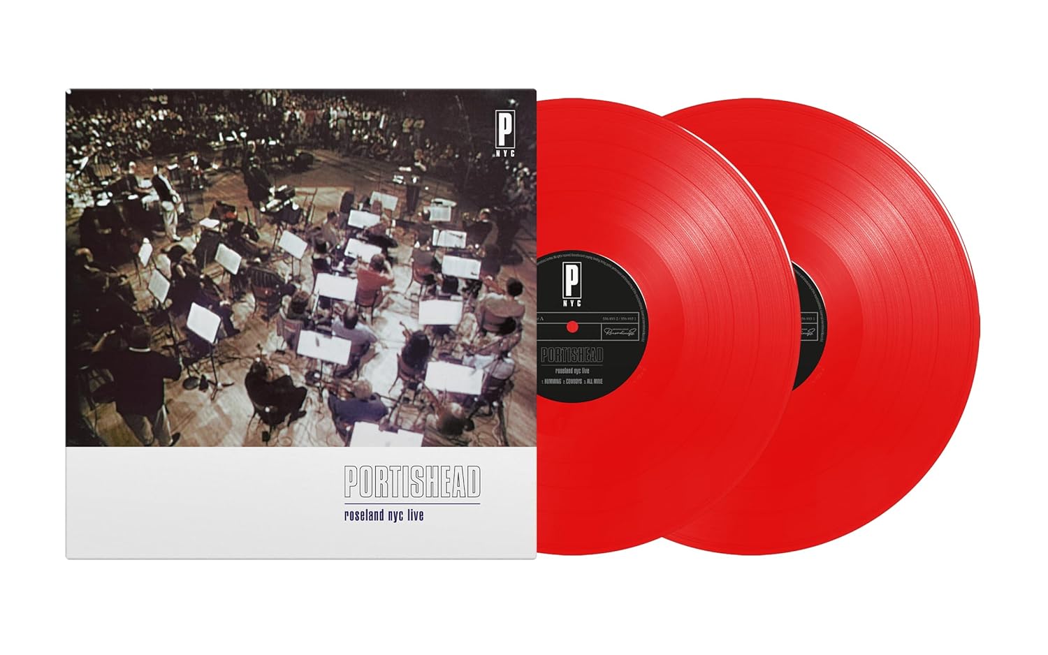 PORTISHEAD - ROSELAND NYC LIVE 25th anniversary red vinyl LP2