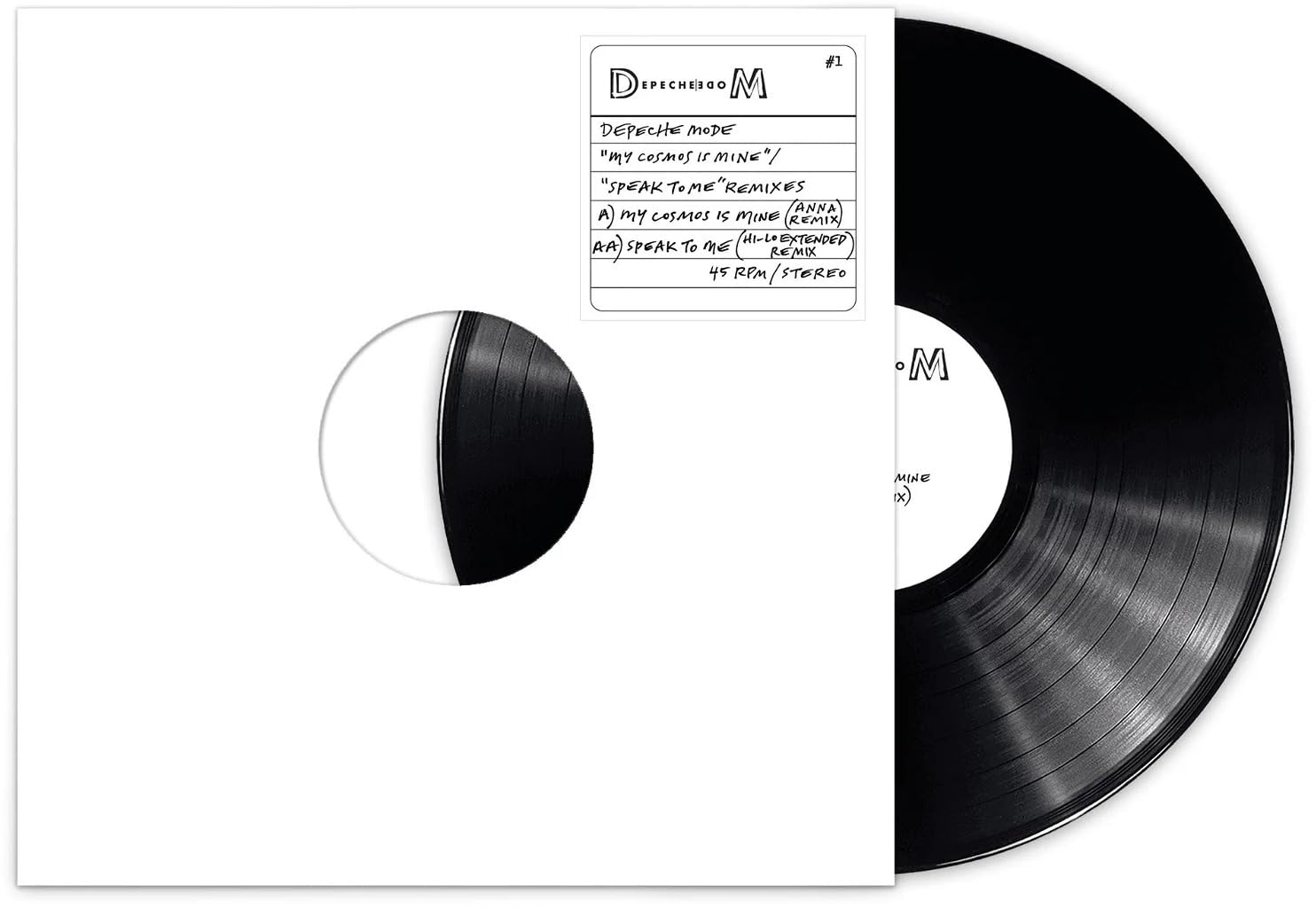 DEPECHE MODE - MY COSMOS IS MINE/SPEAK TO ME remix 12''