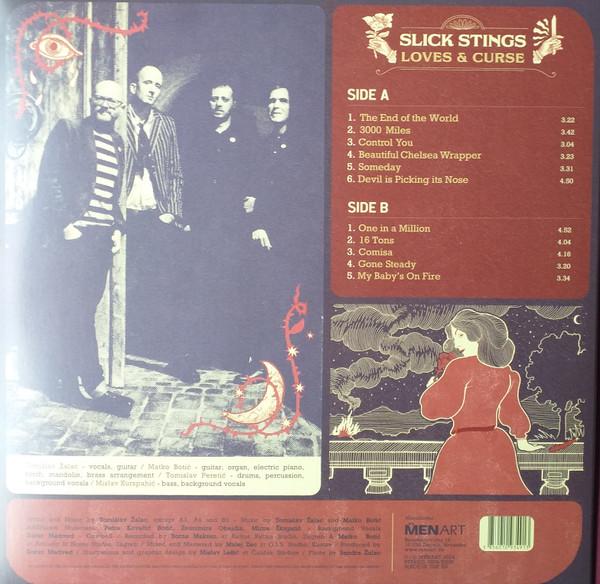 SLICK STINGS - LOVES & CURSE LP - Slika 2