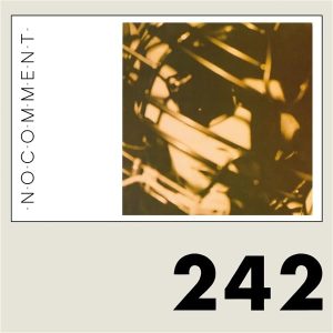 FRONT 242 - NO COMMENT crystal clear vinyl LP