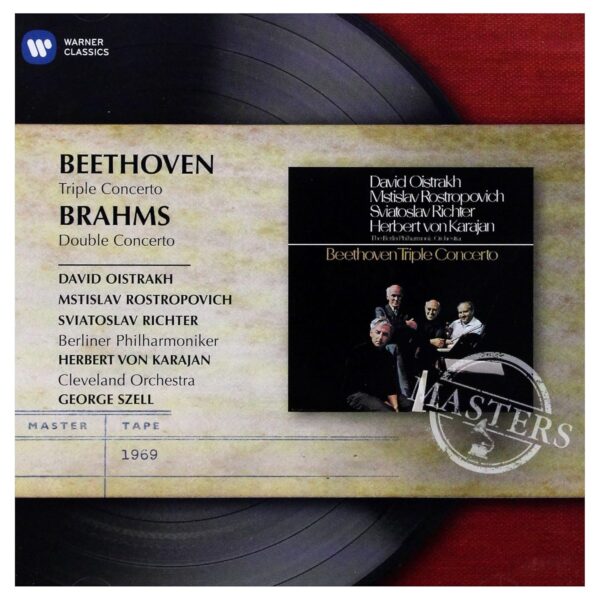 BEETHOVEN/BRAHMS - TRIPLE CONCERTO/DOUBLE CONCERTO CD