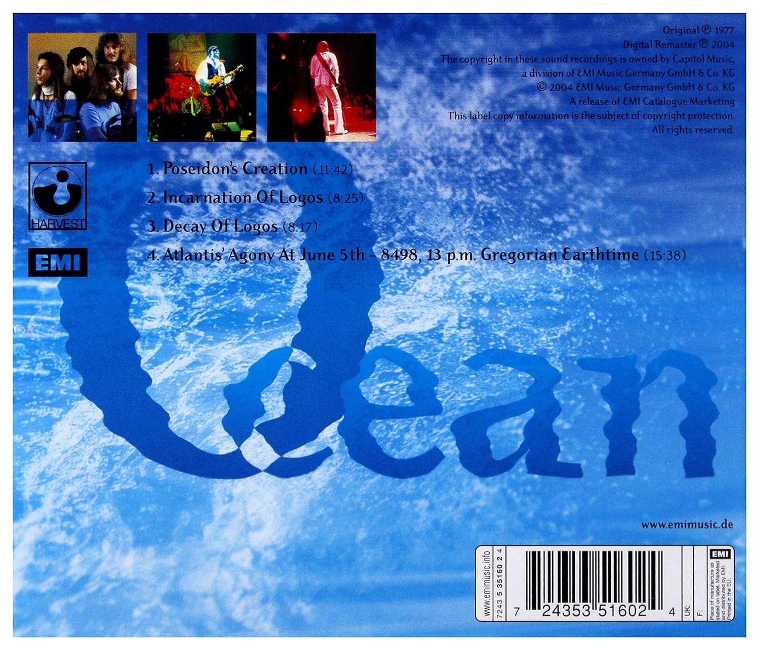 ELOY - OCEAN CD - Slika 2