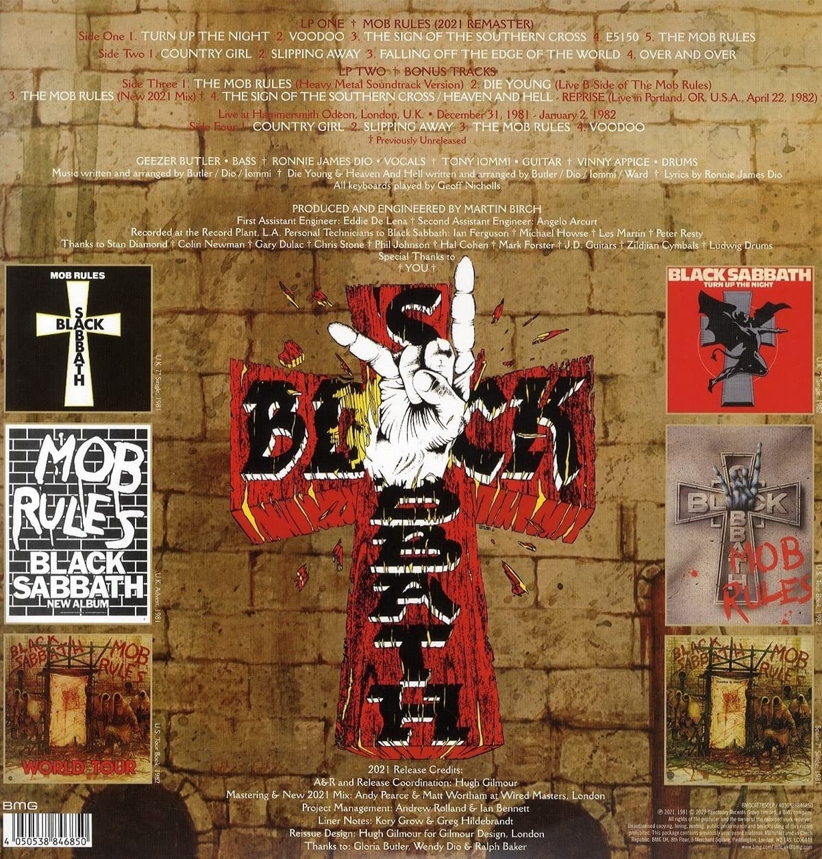 BLACK SABBATH - MOB RULES LP2 - Image 2