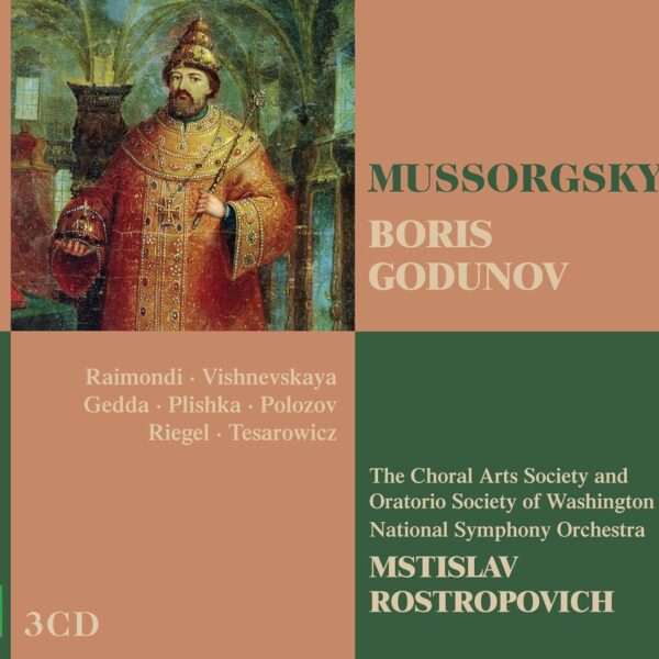 MUSSORGSKY/ROSTROPOVICH - BORIS GODUNOV CD3